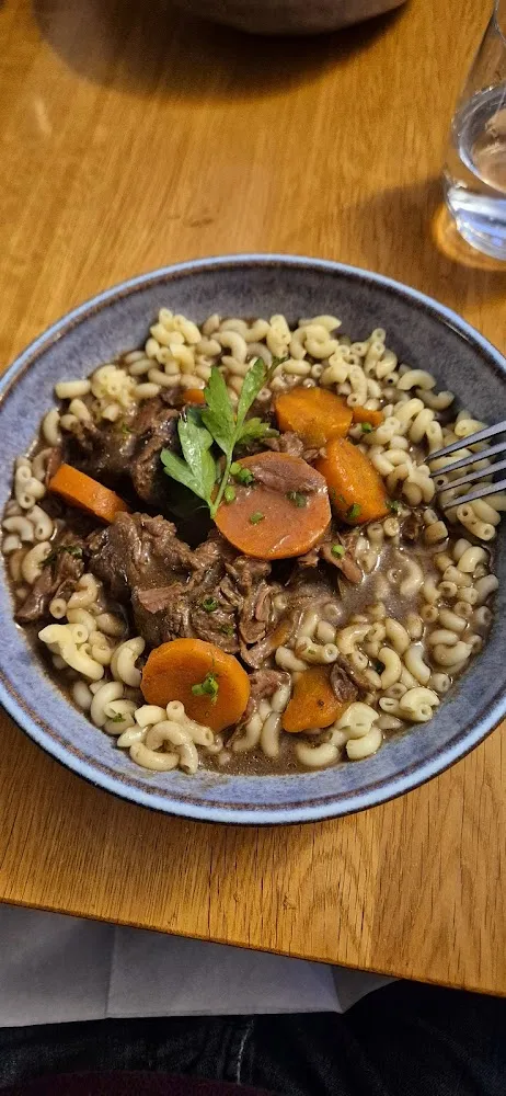 Bœuf Bourguignon Coquillettes